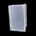 Adult Jumping Spider Enclosure -Please note the enclosure appears frosted due to a protective film which needs to be removed prior to assembly