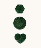 Green Sparkly Ledges