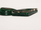 Green Sparkly Mushroom Ledges